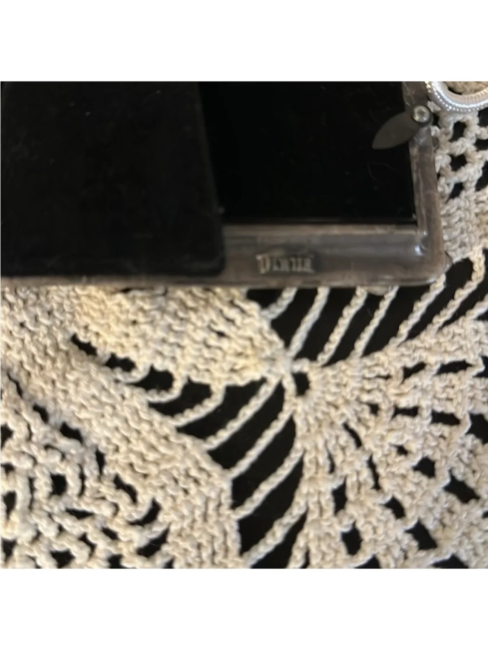 Vintage-Inspired Pewter Baseball Frame - Home Accents